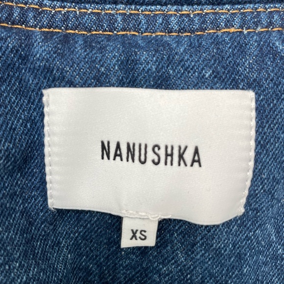 Nanuska Naki tied front denim boilersuit- indigo (BNWOT) XS - Picture 5 of 6